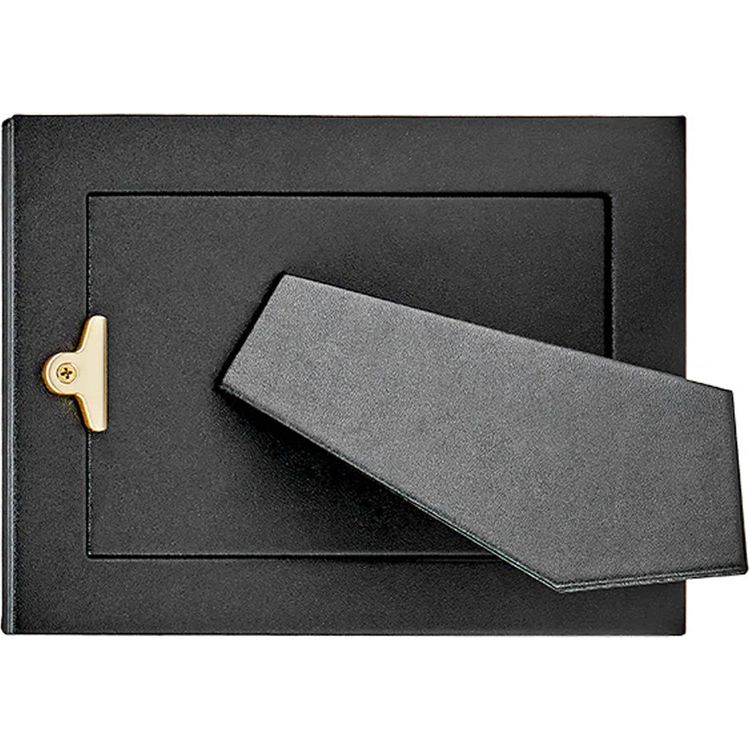  Graphic Image -  4" x 6" Leather Studio Frame - White -  Trend Accessories