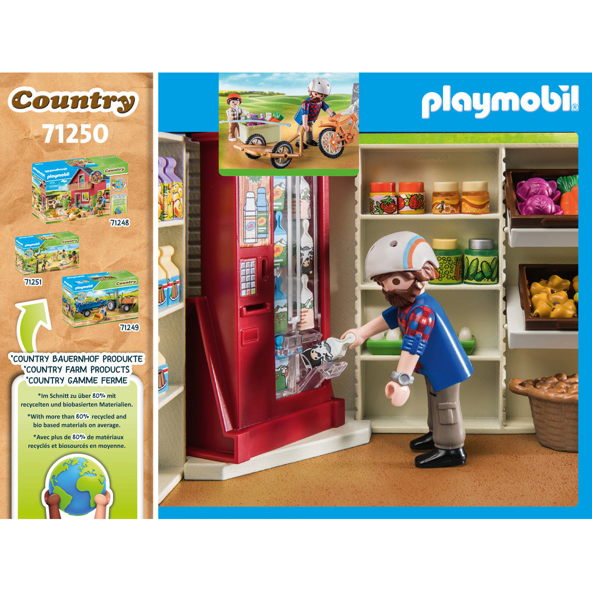 Country Farm Shop Playset