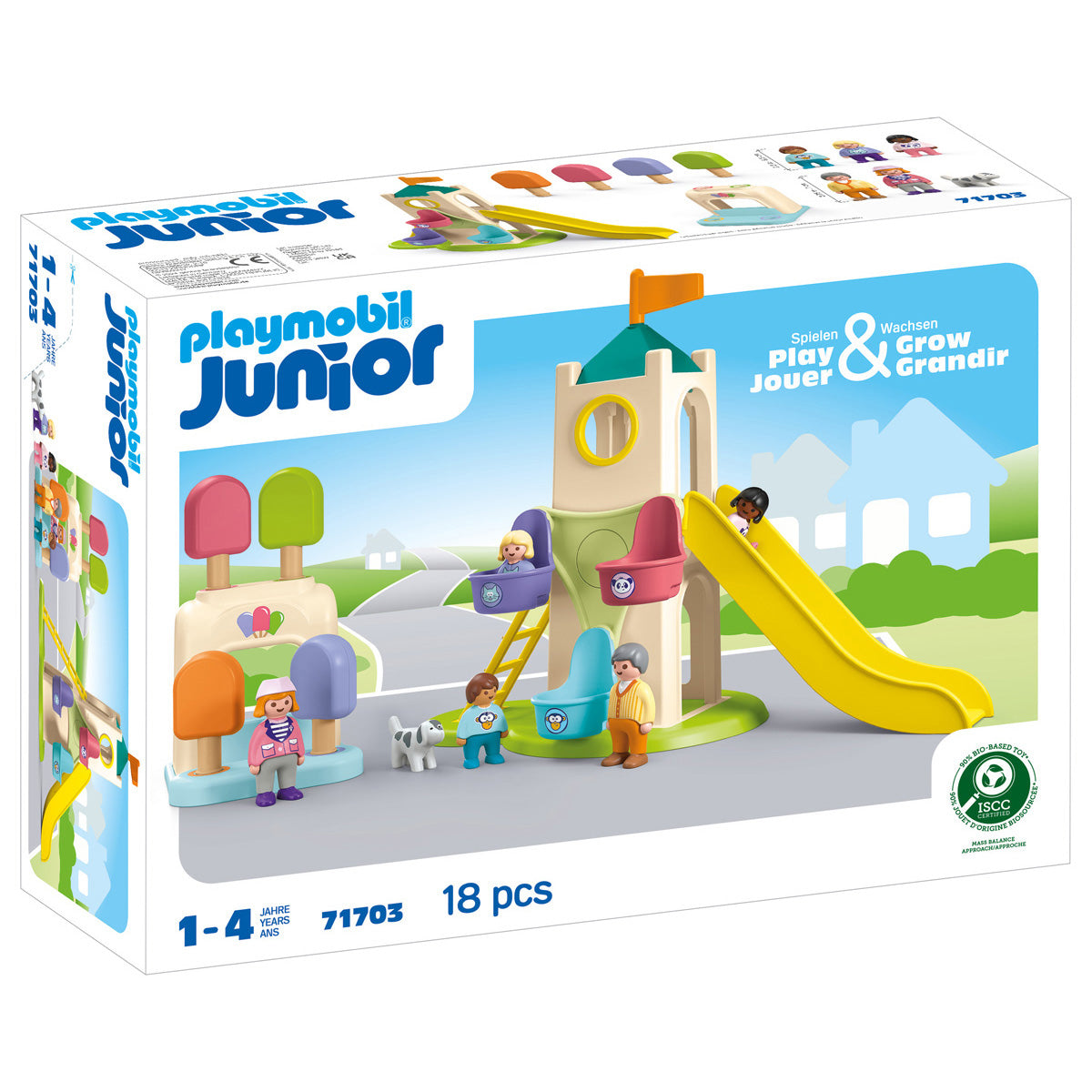 Playmobil Junior: Adventure Tower with Ice Cream Booth