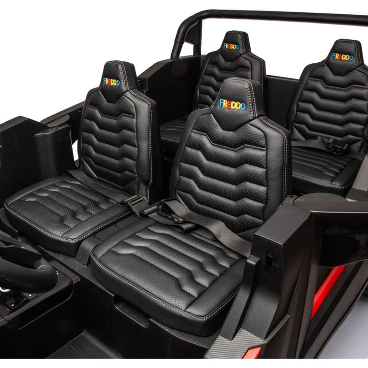  Freddo -  48V Freddo Beast XL Dune Buggy 4 Seater Ride On - Red -  Outdoor