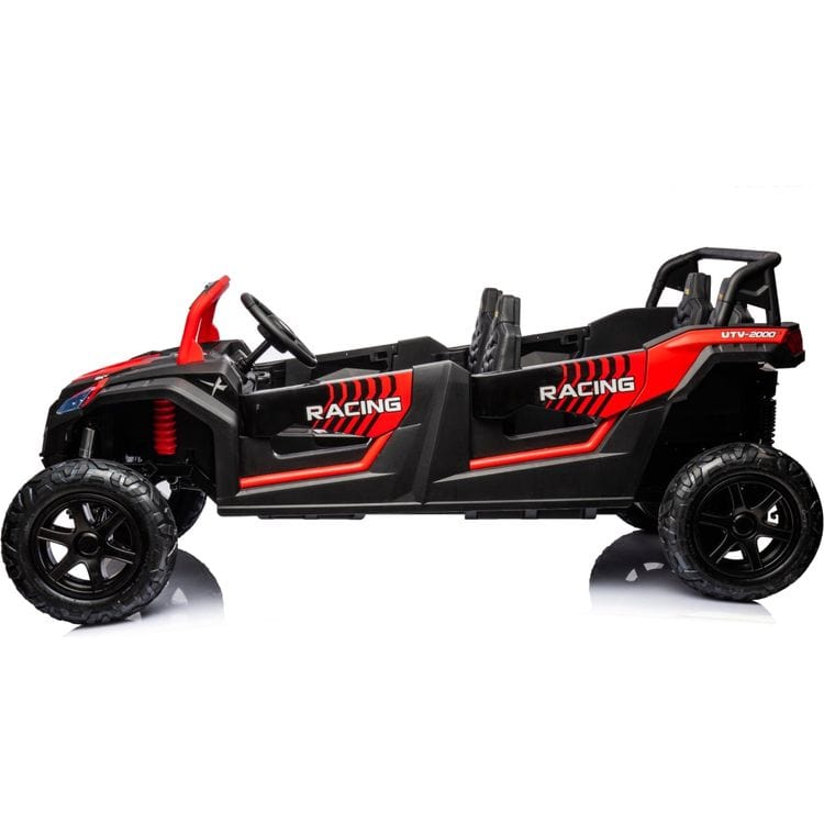  Freddo -  48V Freddo Beast XL Dune Buggy 4 Seater Ride On - Red -  Outdoor