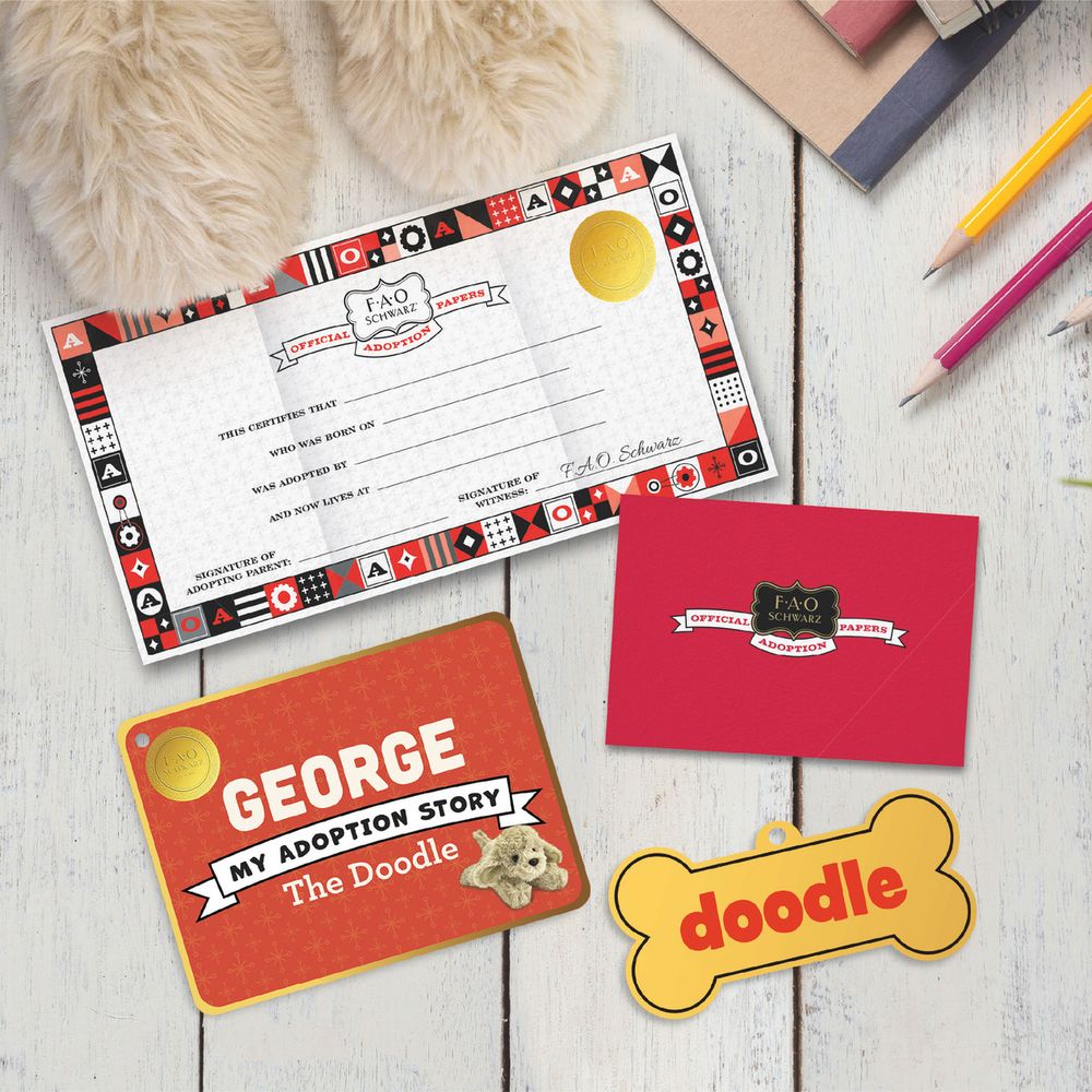 15” Adopt-A-Pets Doodle Plush