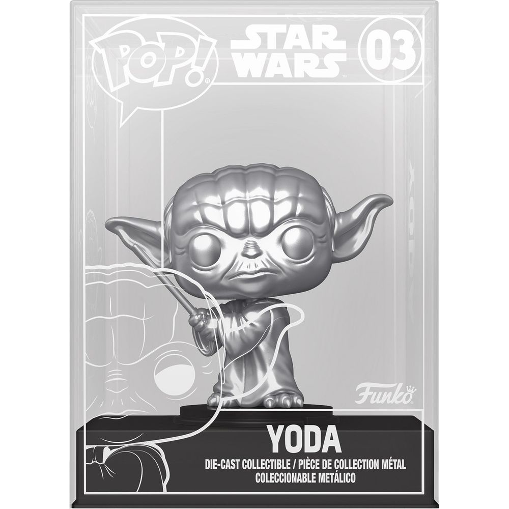 Pop! Die-Cast Yoda with Lightsaber