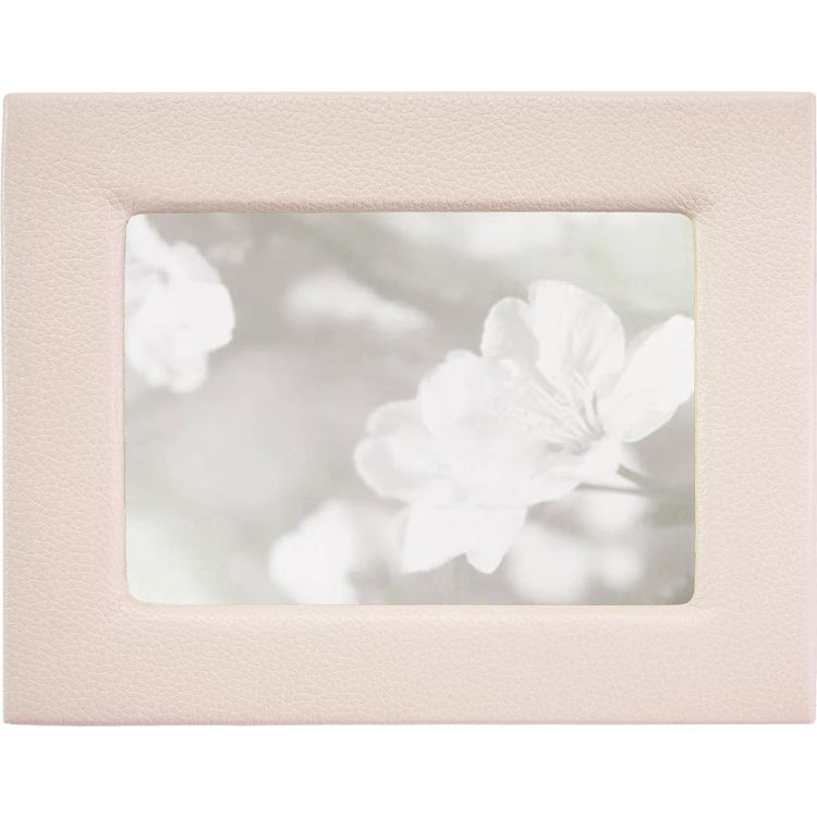  Graphic Image -  5" x 7" Leather Studio Frame - Light Pink -  Trend Accessories