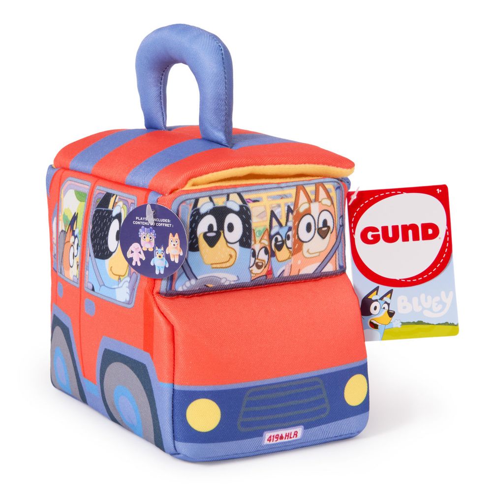 Bluey 5-Piece Plush Playset