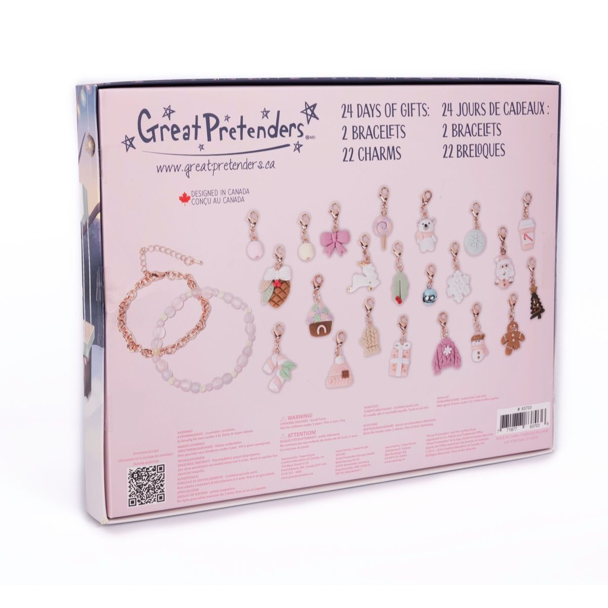 Cozy Christmas Build a Bracelet Advent Calendar