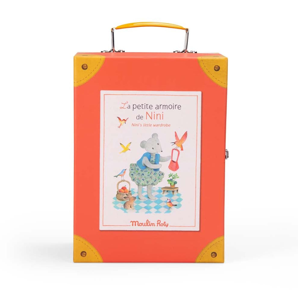 Nini Doll with Little Wardrobe Suitcase - The Big Family