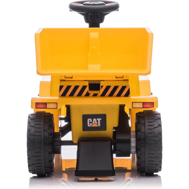  Freddo -  6V CAT Dump Truck 1-Seater Ride On Toy -  Outdoor