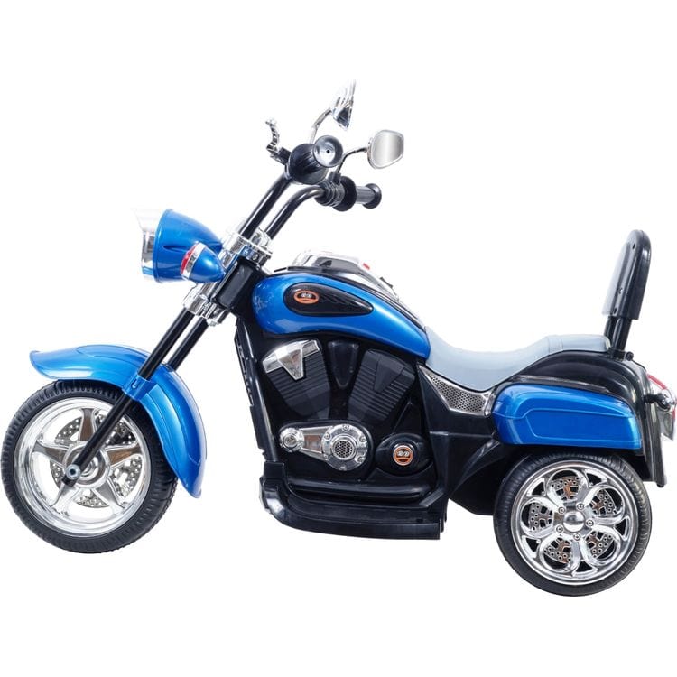 Freddo -  6V Freddo Toys Chopper Style Ride On Trike - Blue -  Outdoor