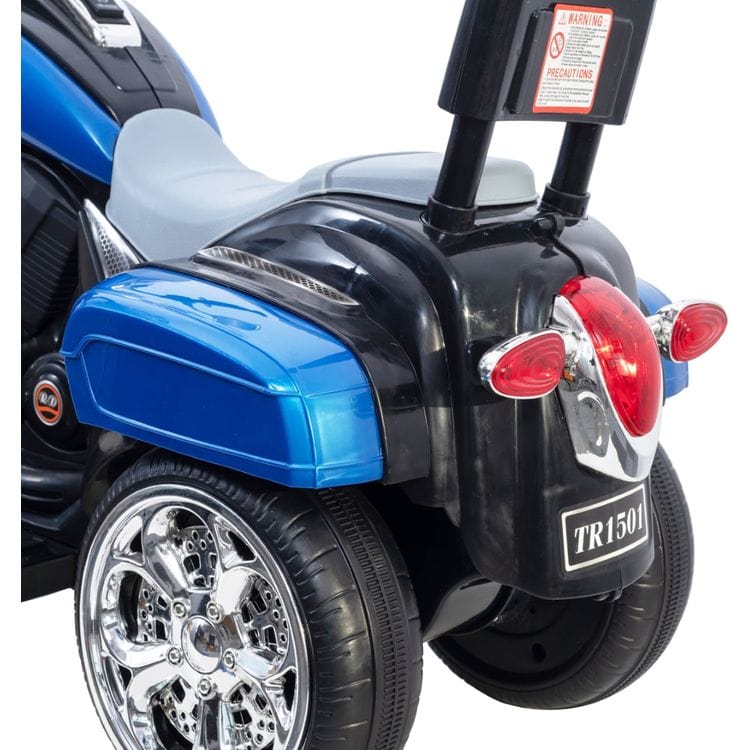 Freddo -  6V Freddo Toys Chopper Style Ride On Trike - Blue -  Outdoor