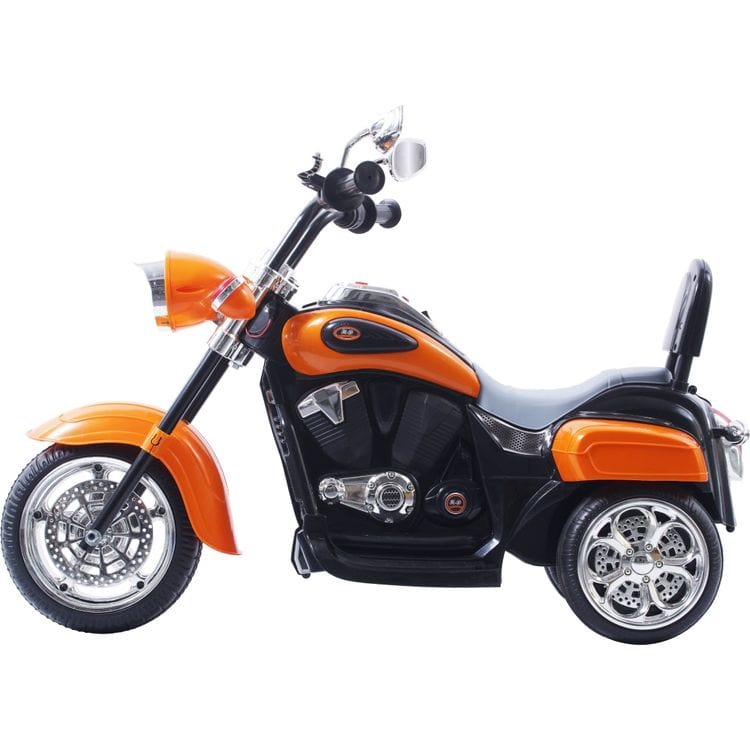  Freddo -  6V Freddo Toys Chopper Style Ride On Trike - Orange -  Outdoor