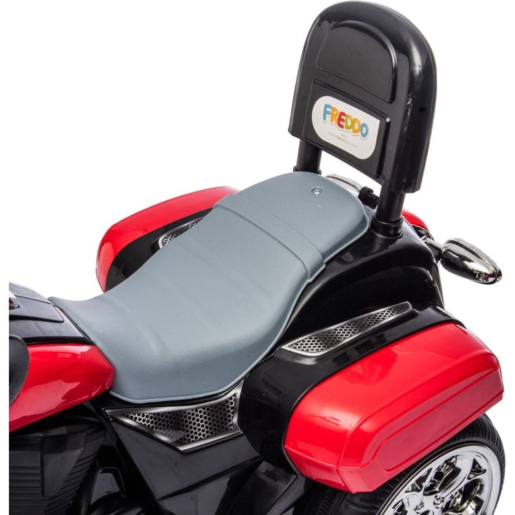  Freddo -  6V Freddo Toys Chopper Style Ride on Trike - Red -  Outdoor