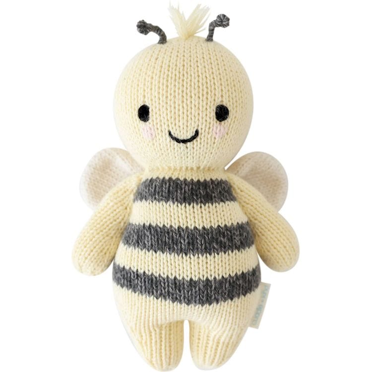  Cuddle And Kind -  7" Baby Bee Hand-Knit Doll -  Plush