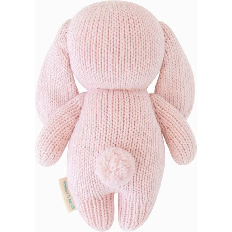  Cuddle And Kind -  7" Baby Bunny (Lilac) Hand-Knit Doll -  Plush