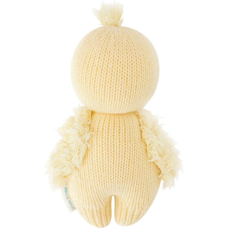 Cuddle And Kind -  7" Baby Duckling Hand-Knit Doll -  Plush