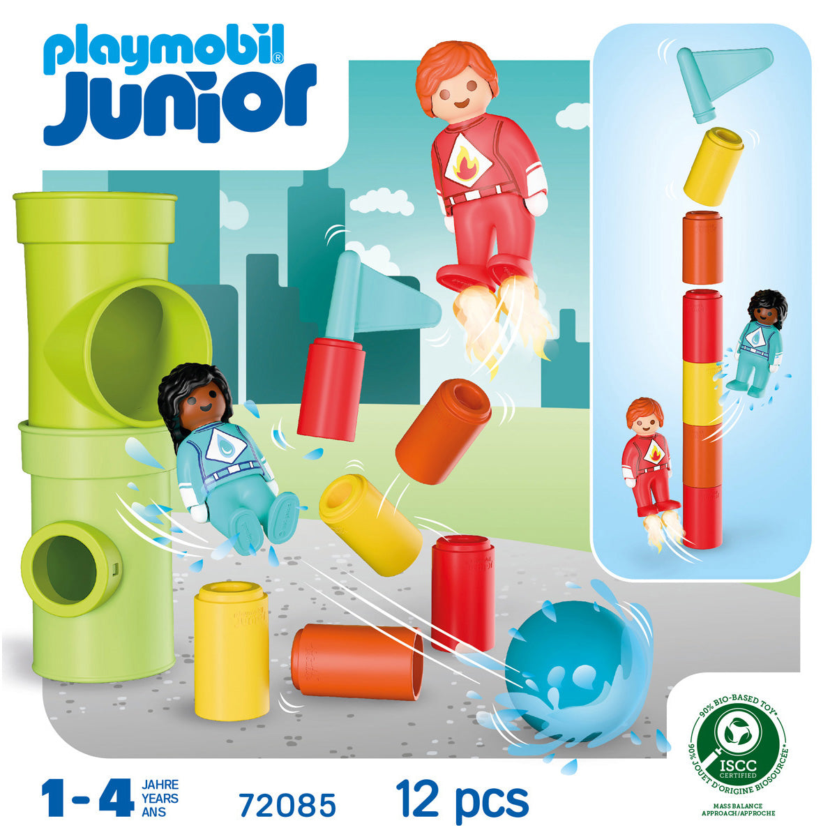 Playmobil Junior: Superhero Action Playset