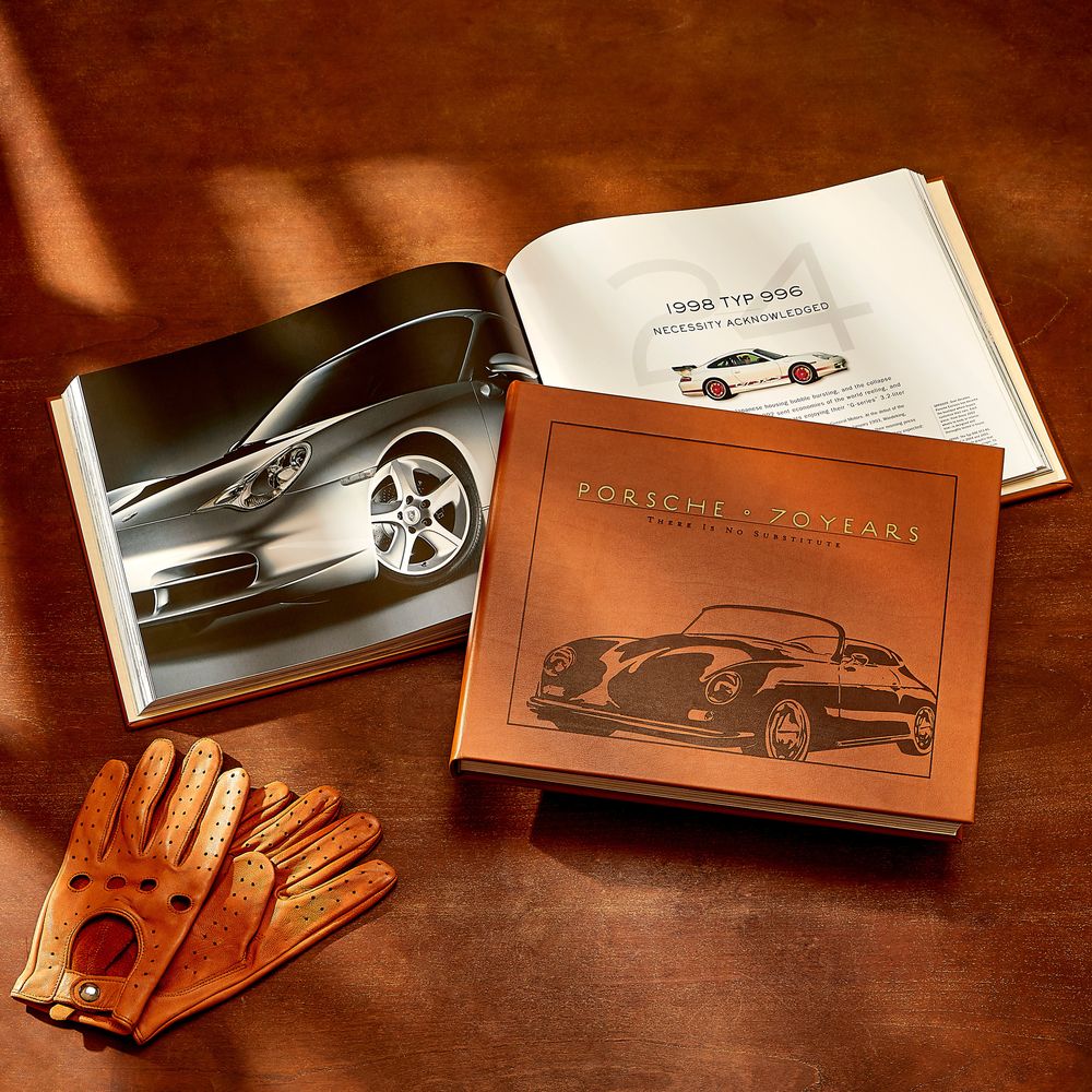 Porsche 70 Years: There Is No Substitute Book Leather Edition