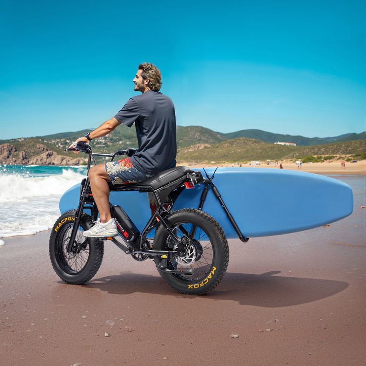 Macfox X1S Commuter Electric Bike - Black