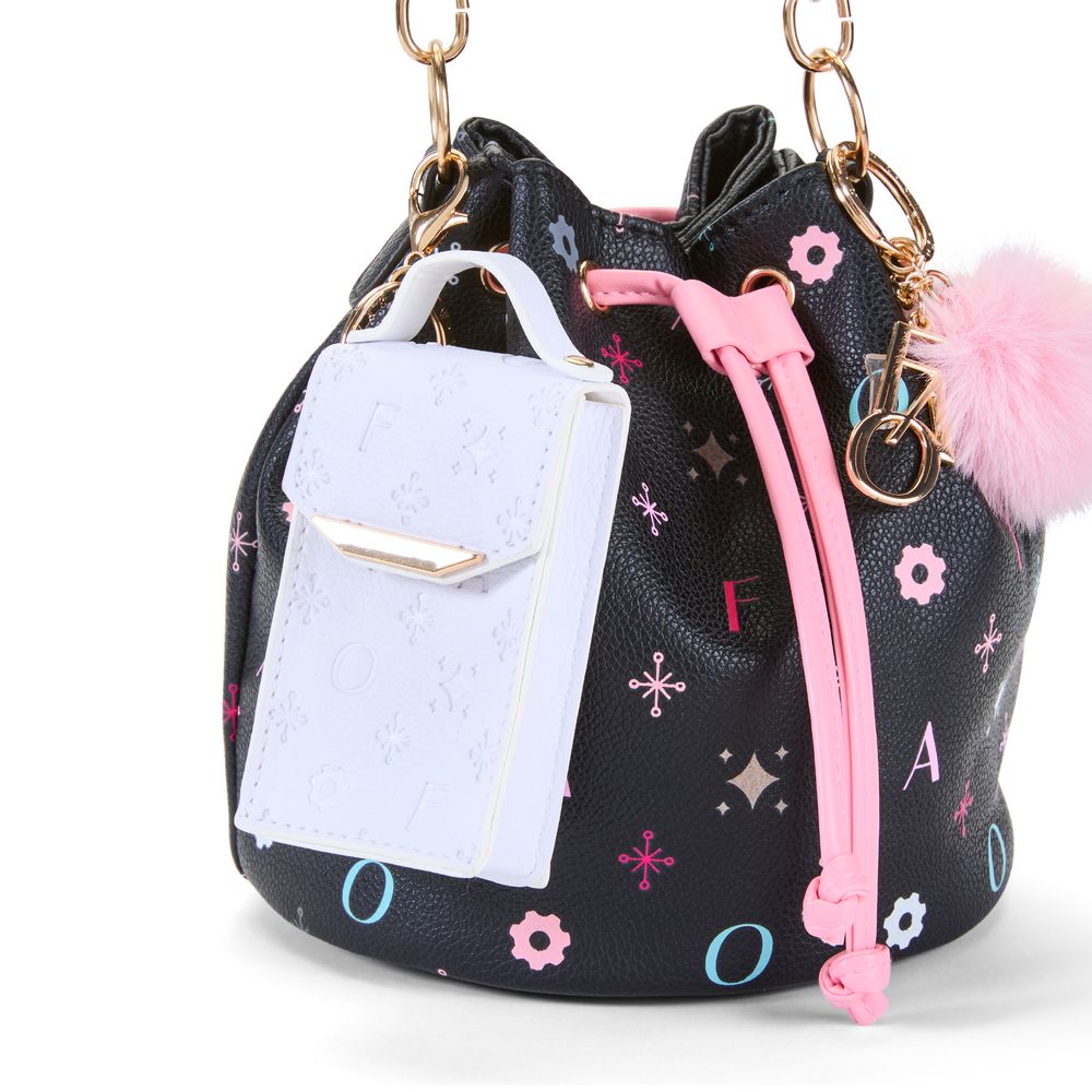  FAO Schwarz -  7th Ave. Mini Pouch Bag Charm -  Fashion Activity and Roleplay