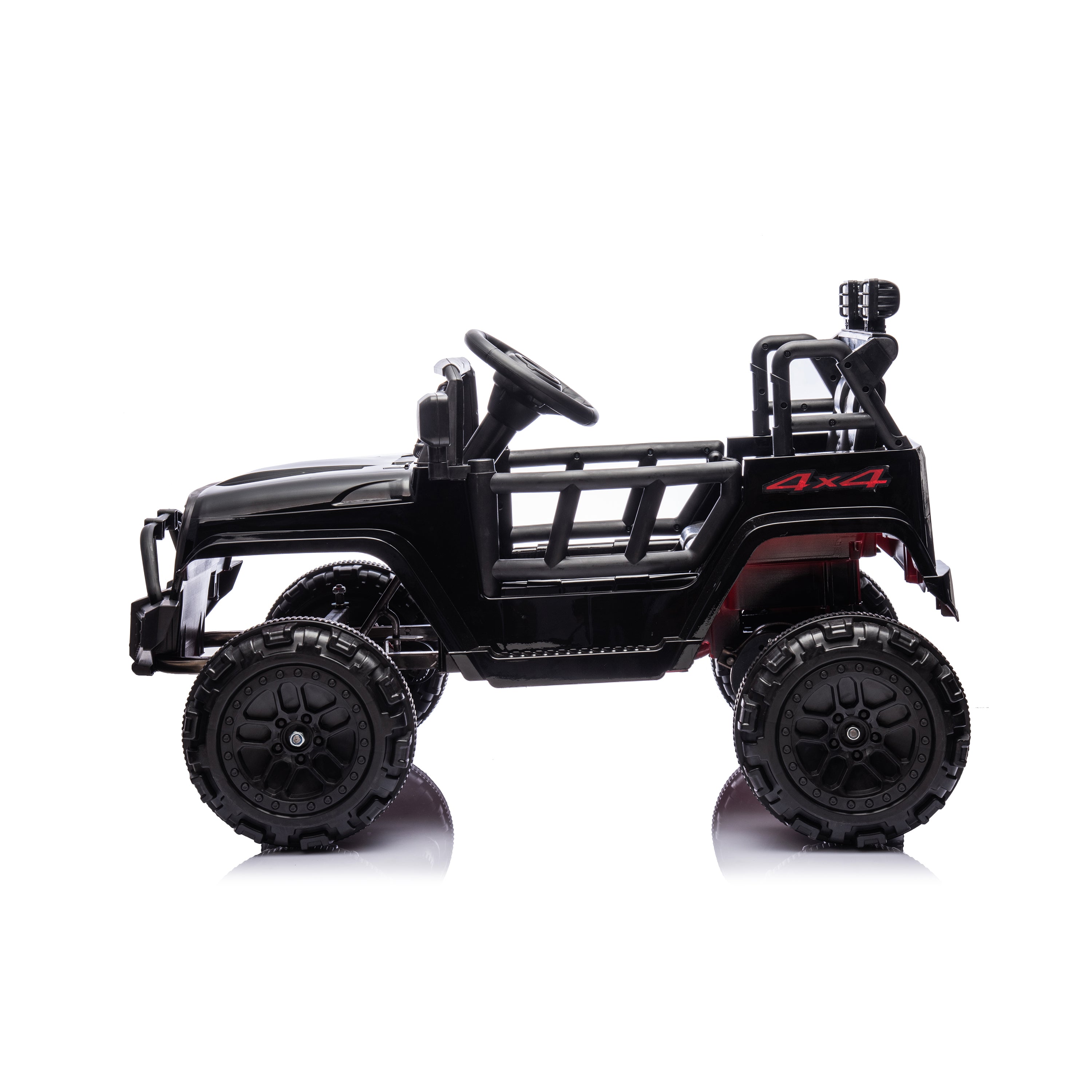 12V Freddo Ranger 4x4 Ride On - Black