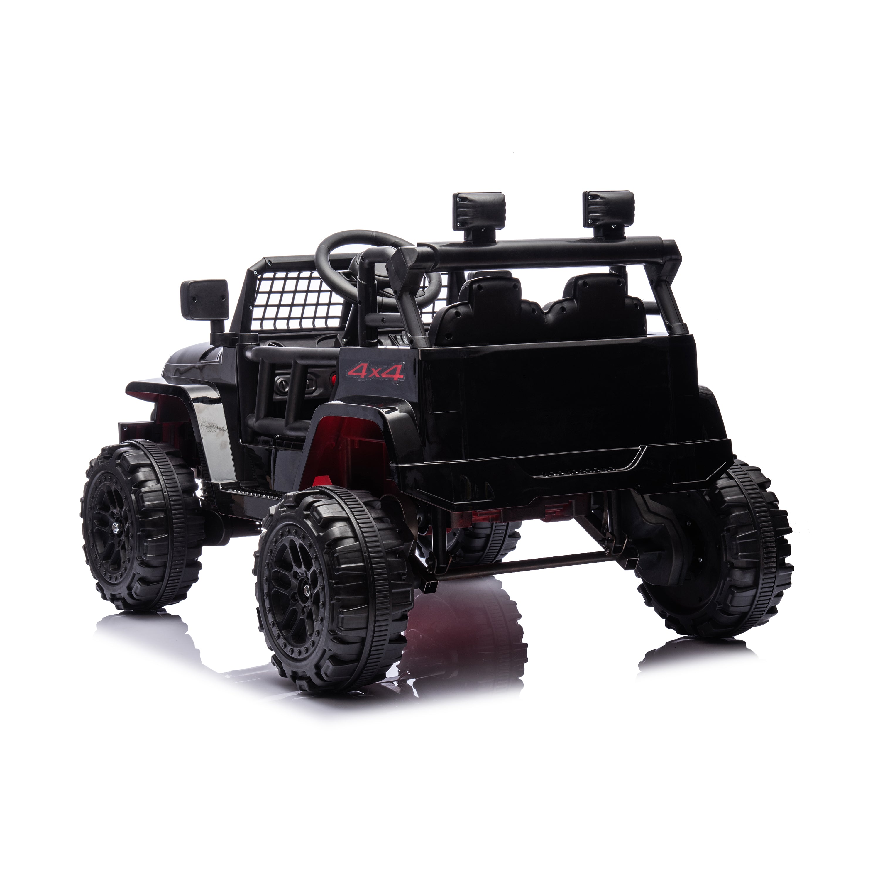 12V Freddo Ranger 4x4 Ride On - Black