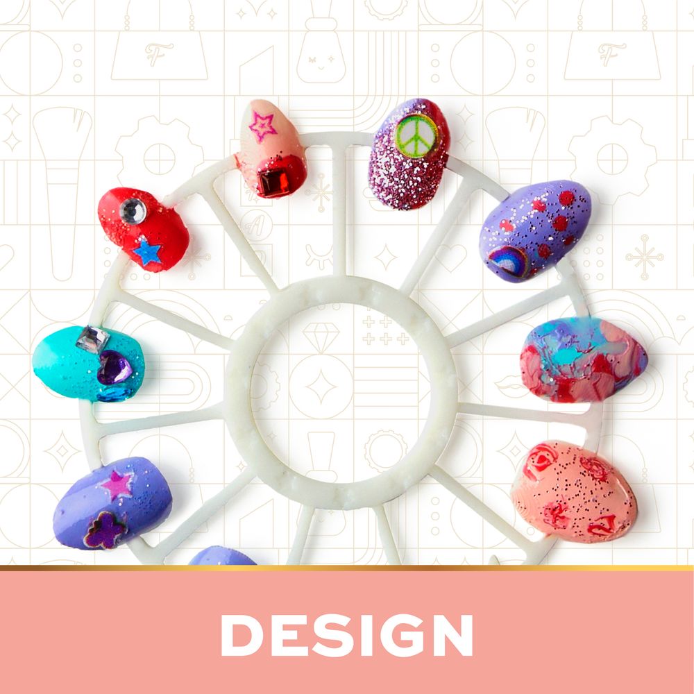 Glitz & Glam Nail Studio Custom Press-On Nail Kit