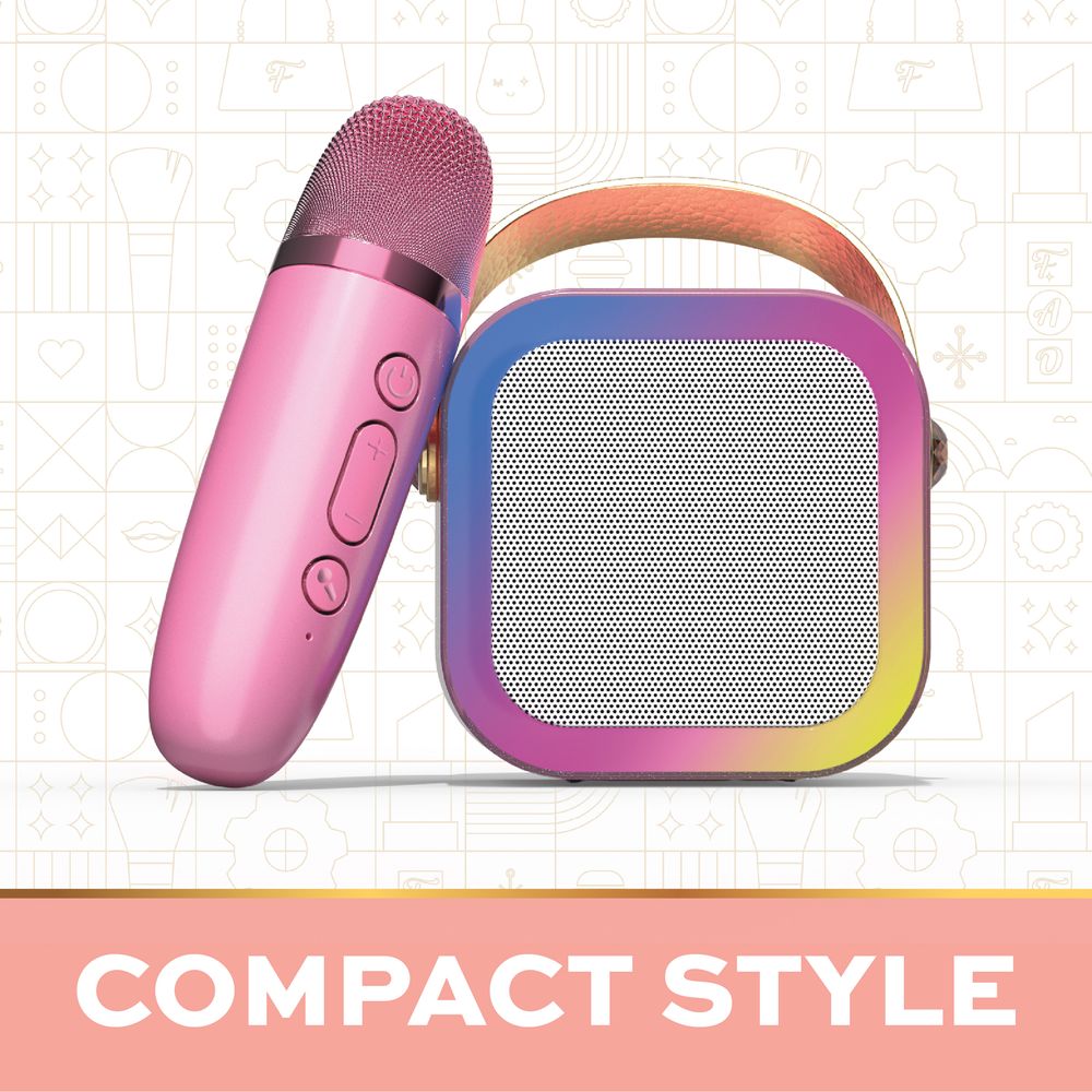 Bluetooth Karaoke Speaker with Wireless Microphone