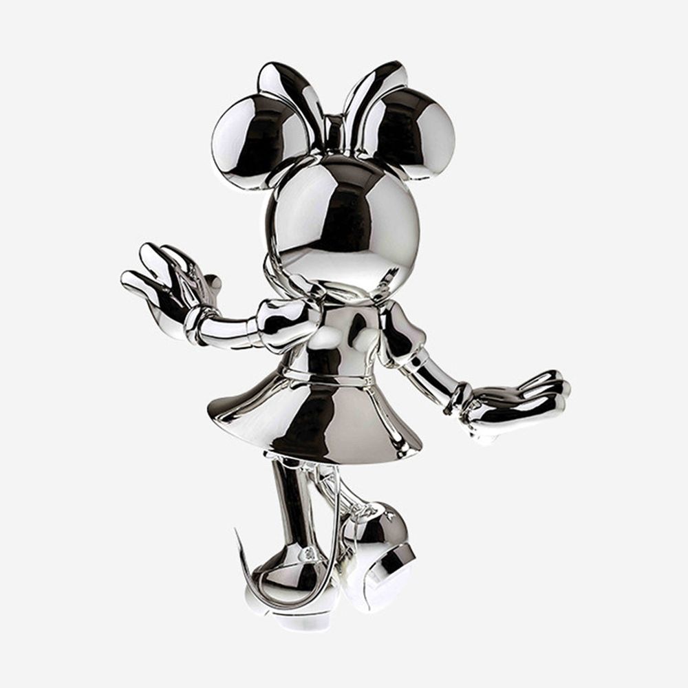 Minnie Mouse 12" Welcome Studio Figurine - Silver