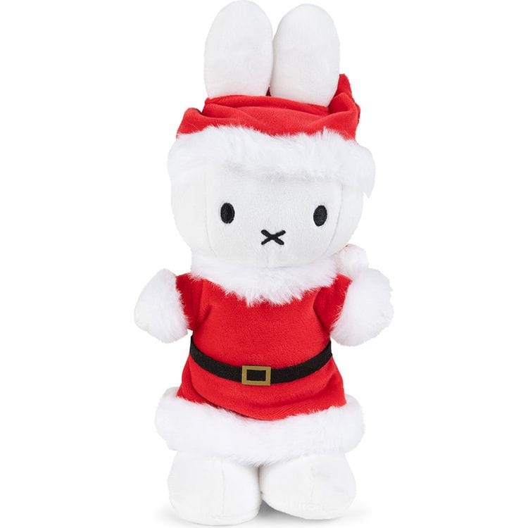  Bon Ton Toys -  9.5" Miffy Standing Santa Plush -  Plush