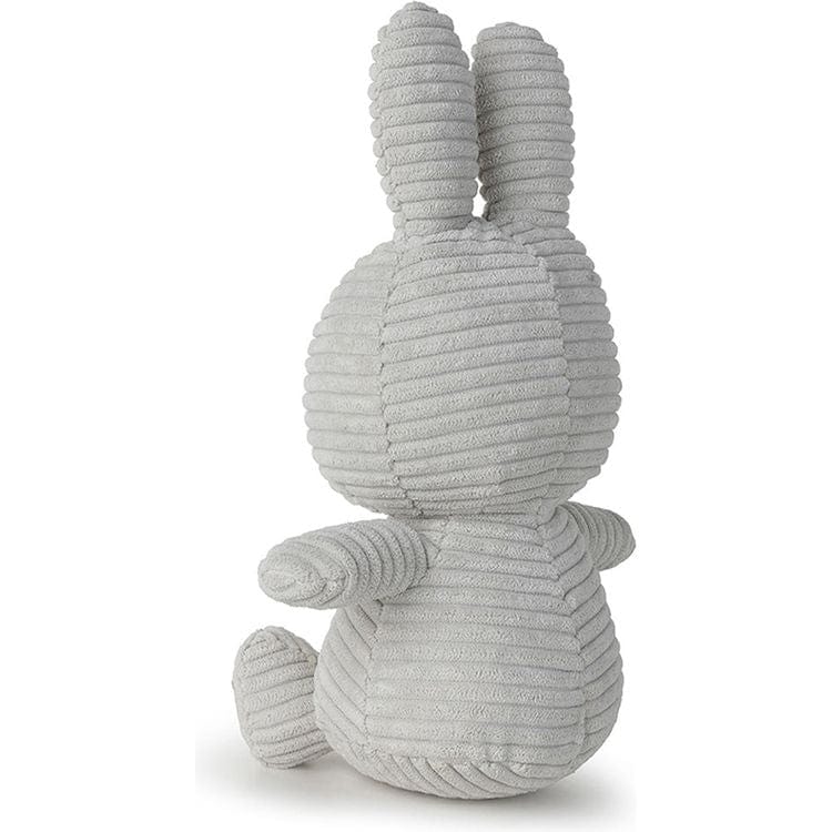  Bon Ton Toys -  9" Miffy ECO Corduroy Grey Plush -  Plush
