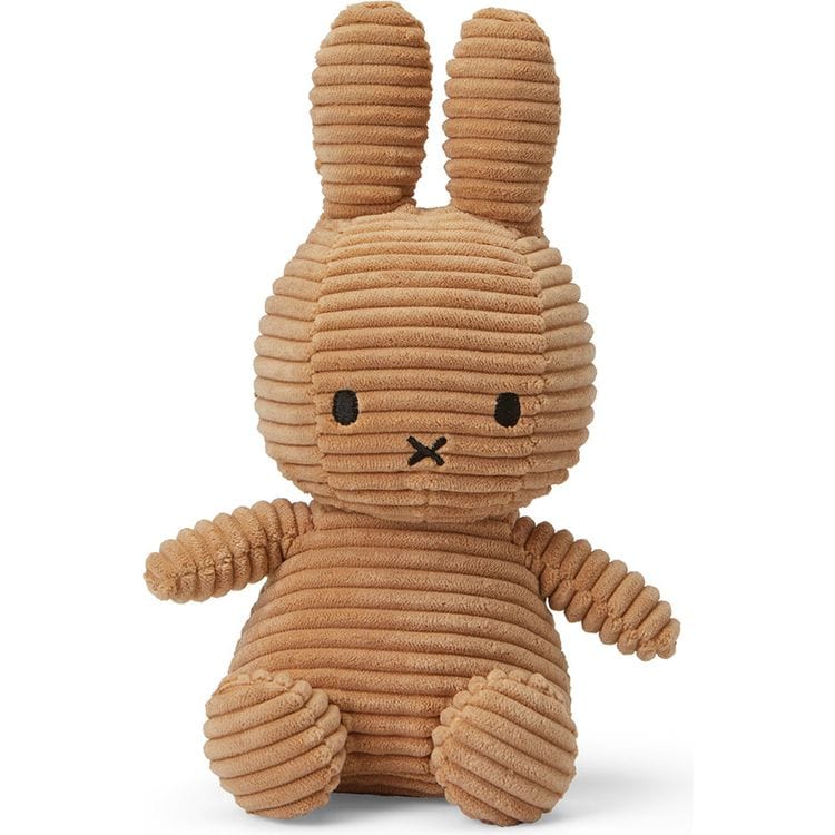  Bon Ton Toys -  9" Miffy ECO Corduroy Plush - Beige -  Plush