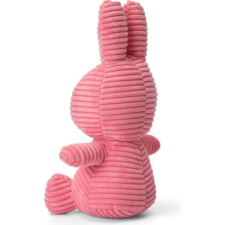  Bon Ton Toys -  9" Miffy ECO Corduroy Plush - Bubblegum Pink -  Plush