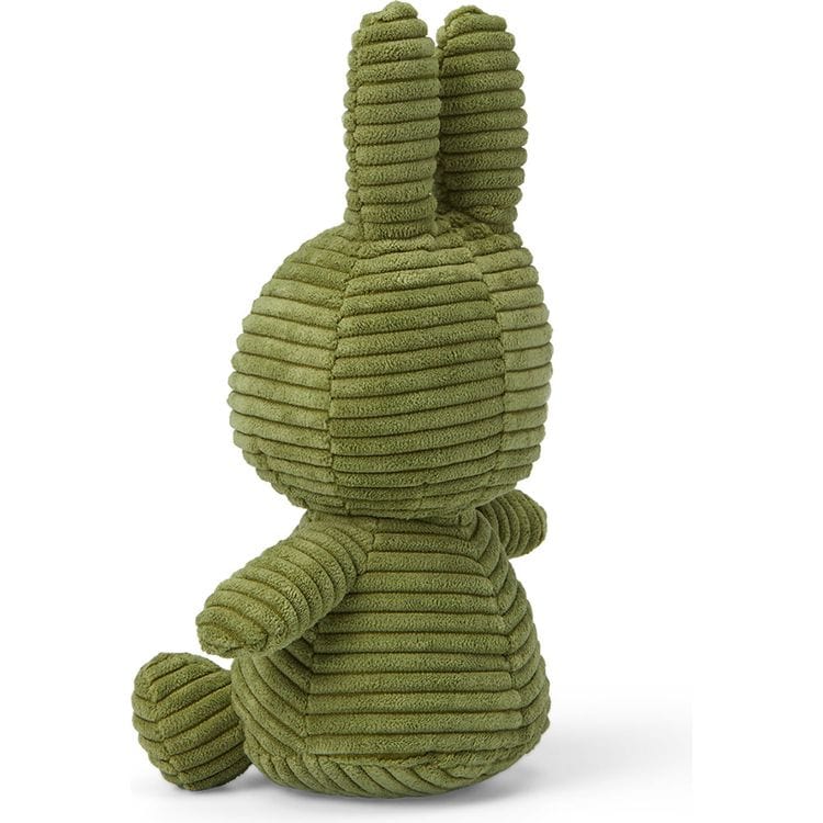  Bon Ton Toys -  9" Miffy ECO Corduroy Plush - Olive Green -  Plush