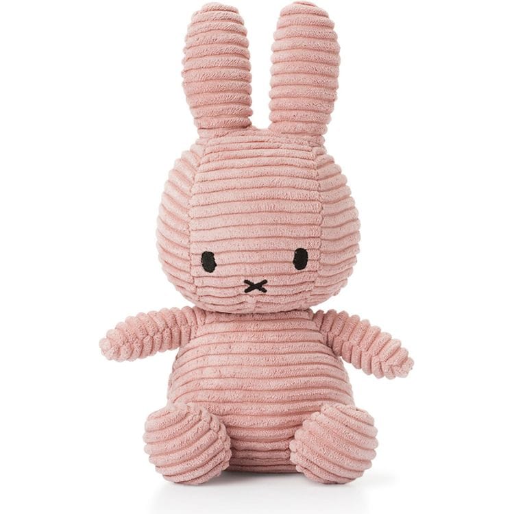  Bon Ton Toys -  9" Miffy ECO Corduroy Plush - Pink -  Plush