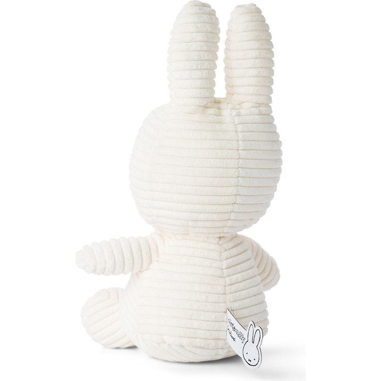  Bon Ton Toys -  9" Miffy ECO Off-White Sitting Corduroy Plush -  Plush
