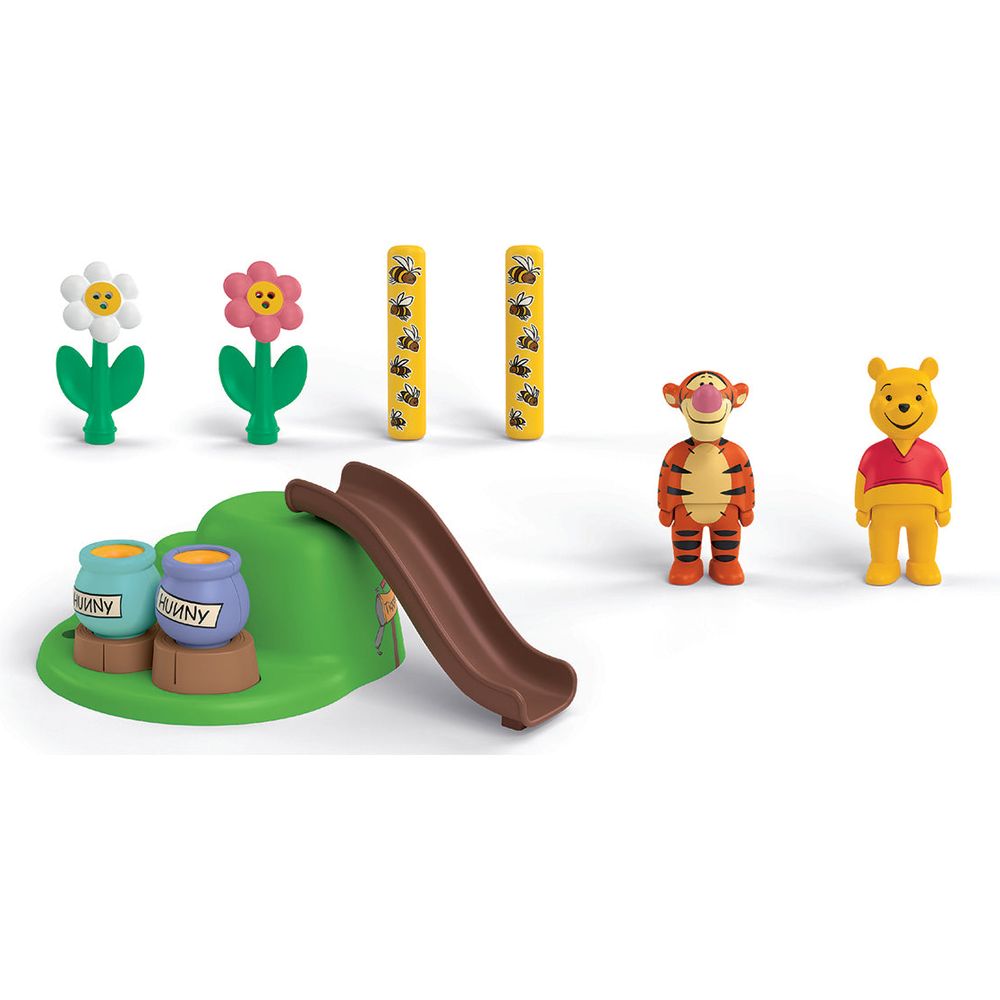 Playmobil Junior & Disney: Winnie the Pooh's & Tigger's Bee Garden Playset