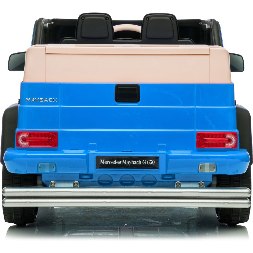 12V Mercedes Maybach G650 Landaulet 1-Seater Ride-On Car - Blue
