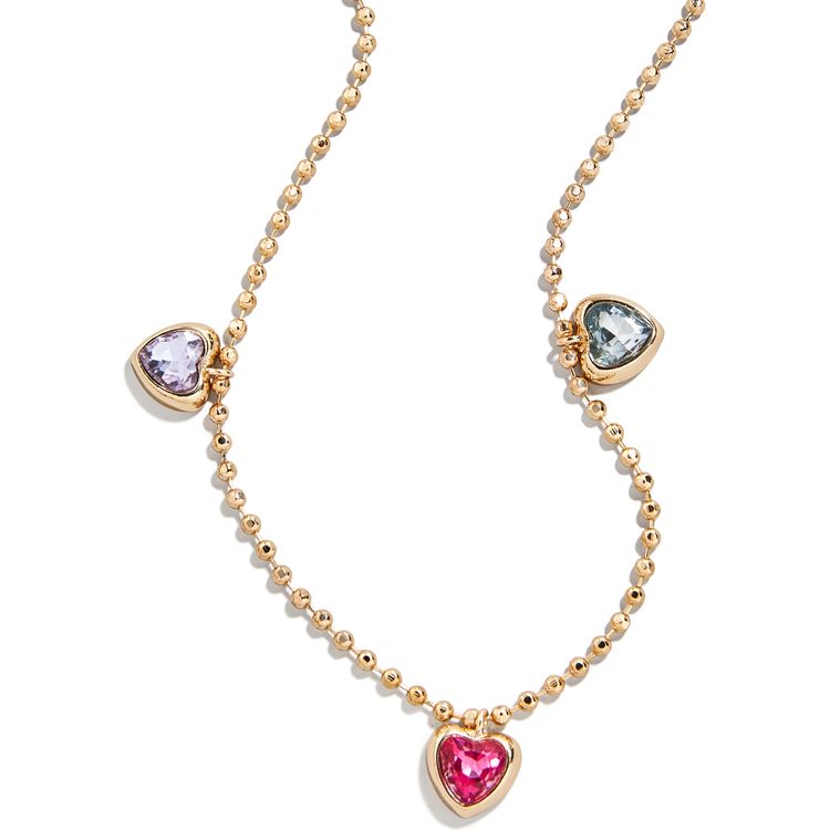 Pink Pouch with Jewelry Set