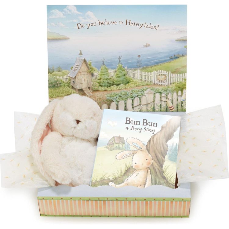  Bunnies By The Bay -  A Lovey Story Gift Set -  Infants
