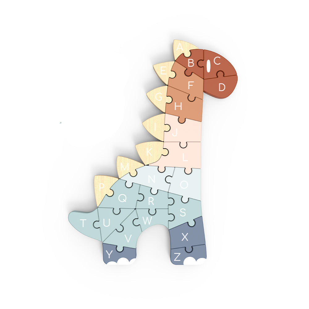  Speedy Monkey -  ABC Dino Puzzle -  Puzzles