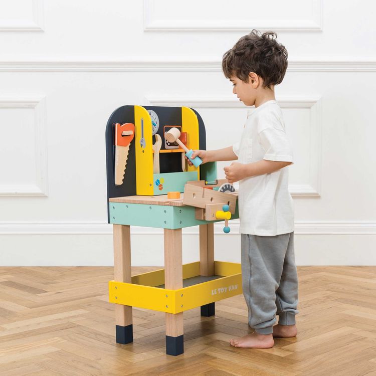 Alex's Toy Work Bench with 11 Accessories | Le Toy Van