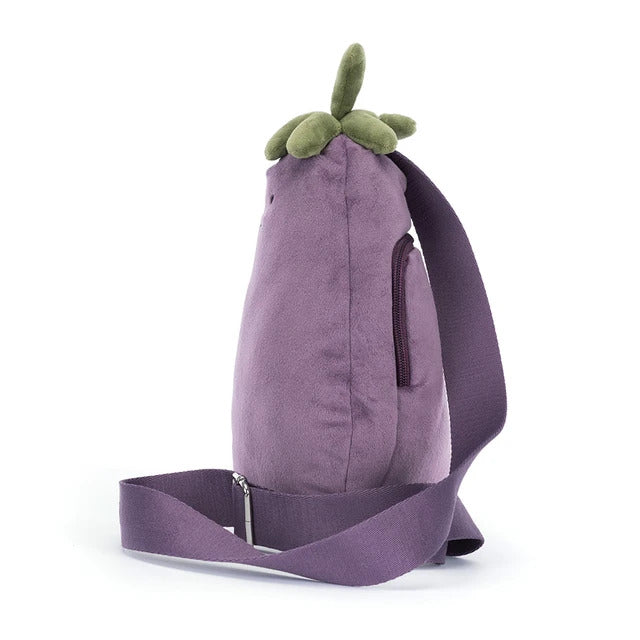 Jellycat, Inc. -  Amuseables Eggplant Bum Bag -  Plush