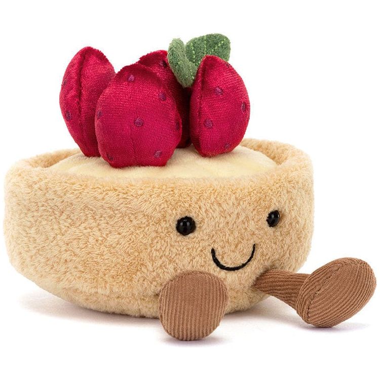  Jellycat, Inc. -  Amuseables Fleurette Tarte Aux Fraises -  Plush
