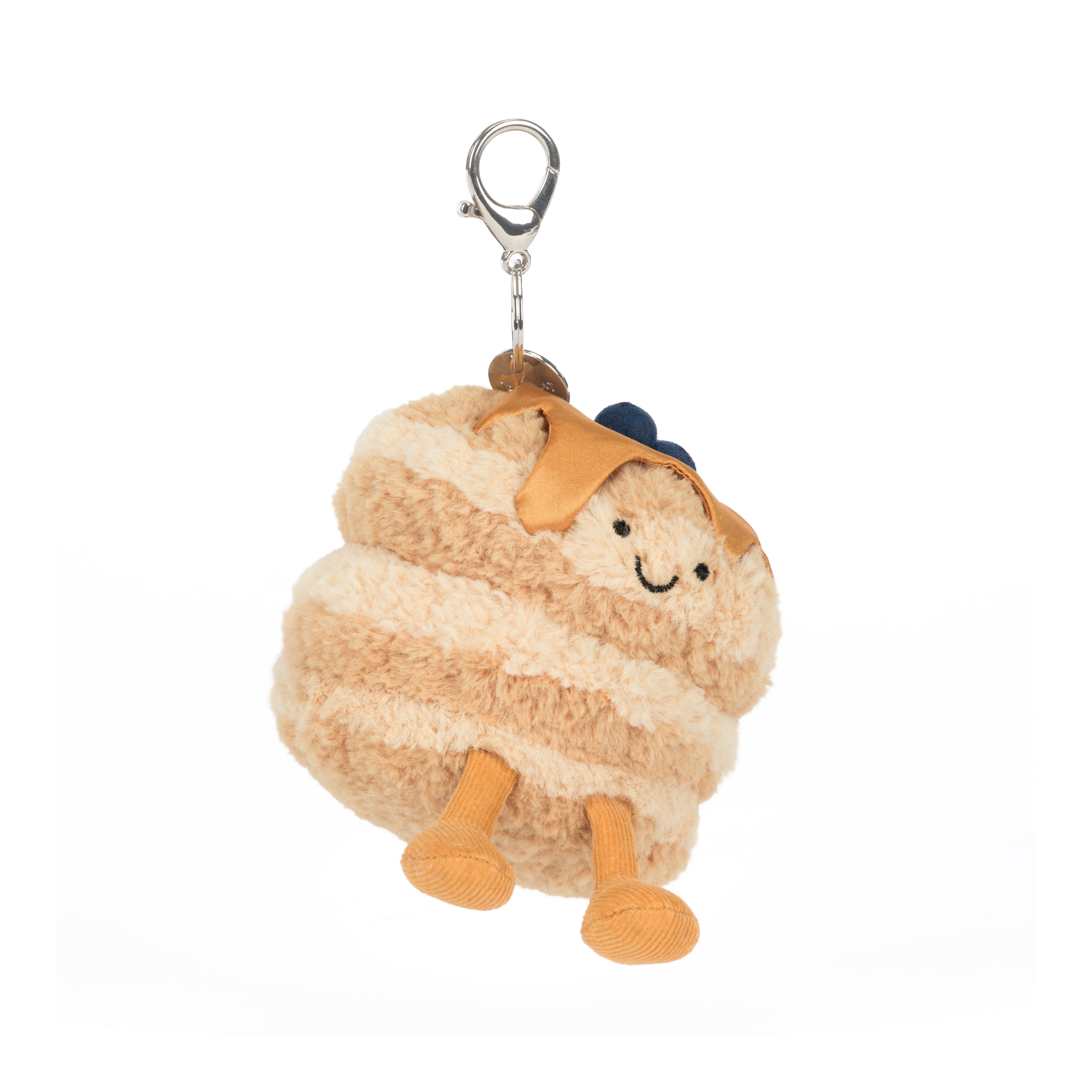  FAO SCHWARZ NY パンケーキぬいぐるみキーホルダー Amuseables Fran Pancakes Bag Charm | Jellycat, Inc.