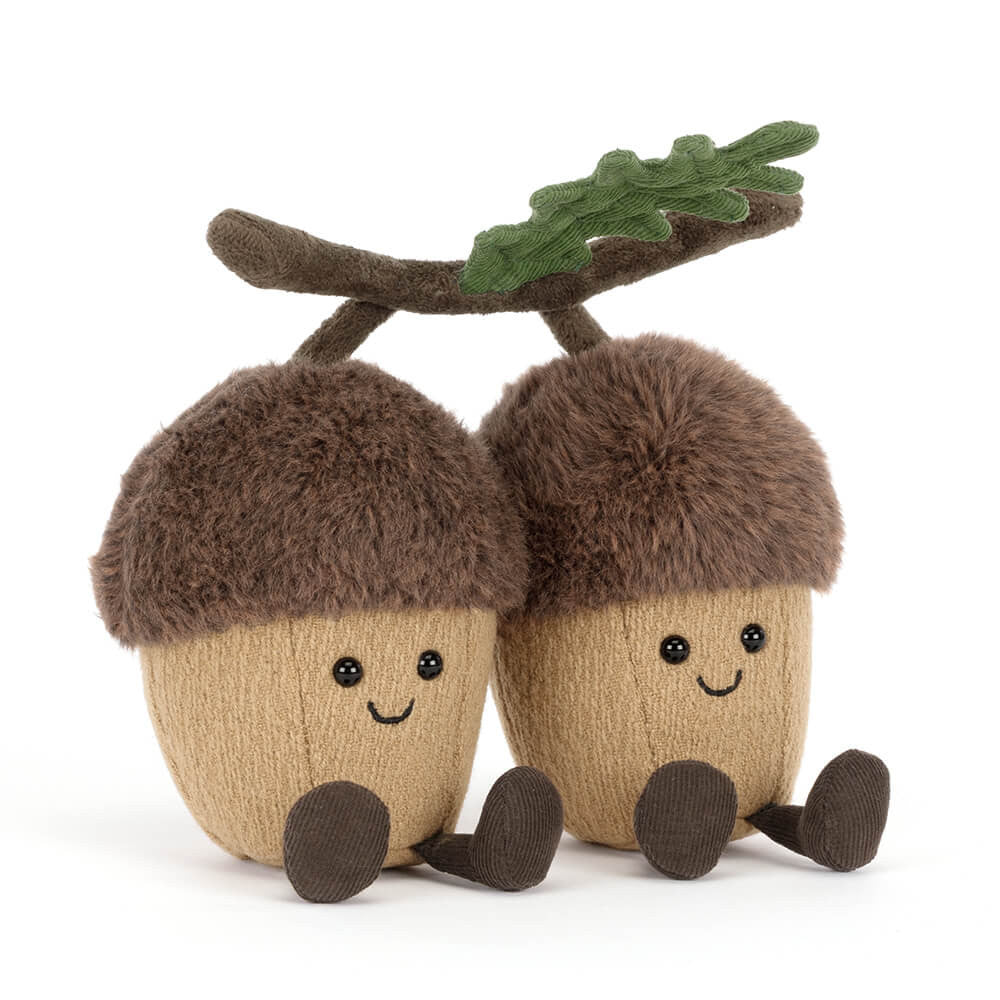  Ort＆Tum Acorns どんぐり ぬいぐるみ 新作 新品 Amuseables Ort & Tum Acorns Plush | Jellycat, Inc.