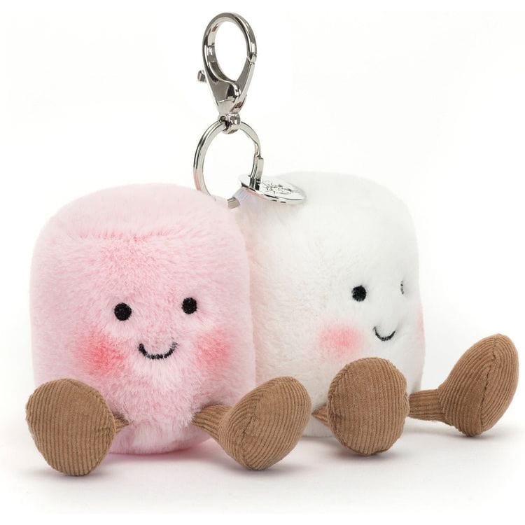 Amuseables Pair of Marshmallows Bag Charm | Jellycat, Inc.