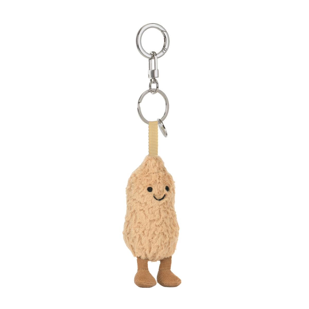 Jellycat, Inc. -  Amuseables Peanut Bag Charm -  Plush