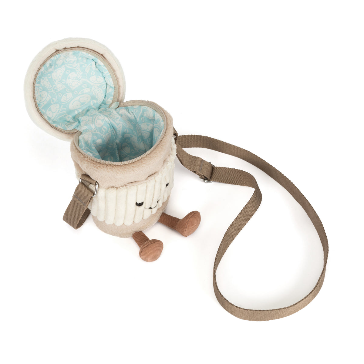 Jellycat, Inc. -  Amuseables Perkle Coffee Shoulder Bag -  Plush