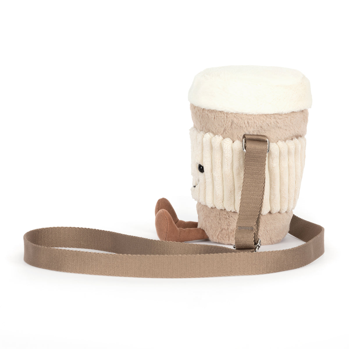 Jellycat, Inc. -  Amuseables Perkle Coffee Shoulder Bag -  Plush