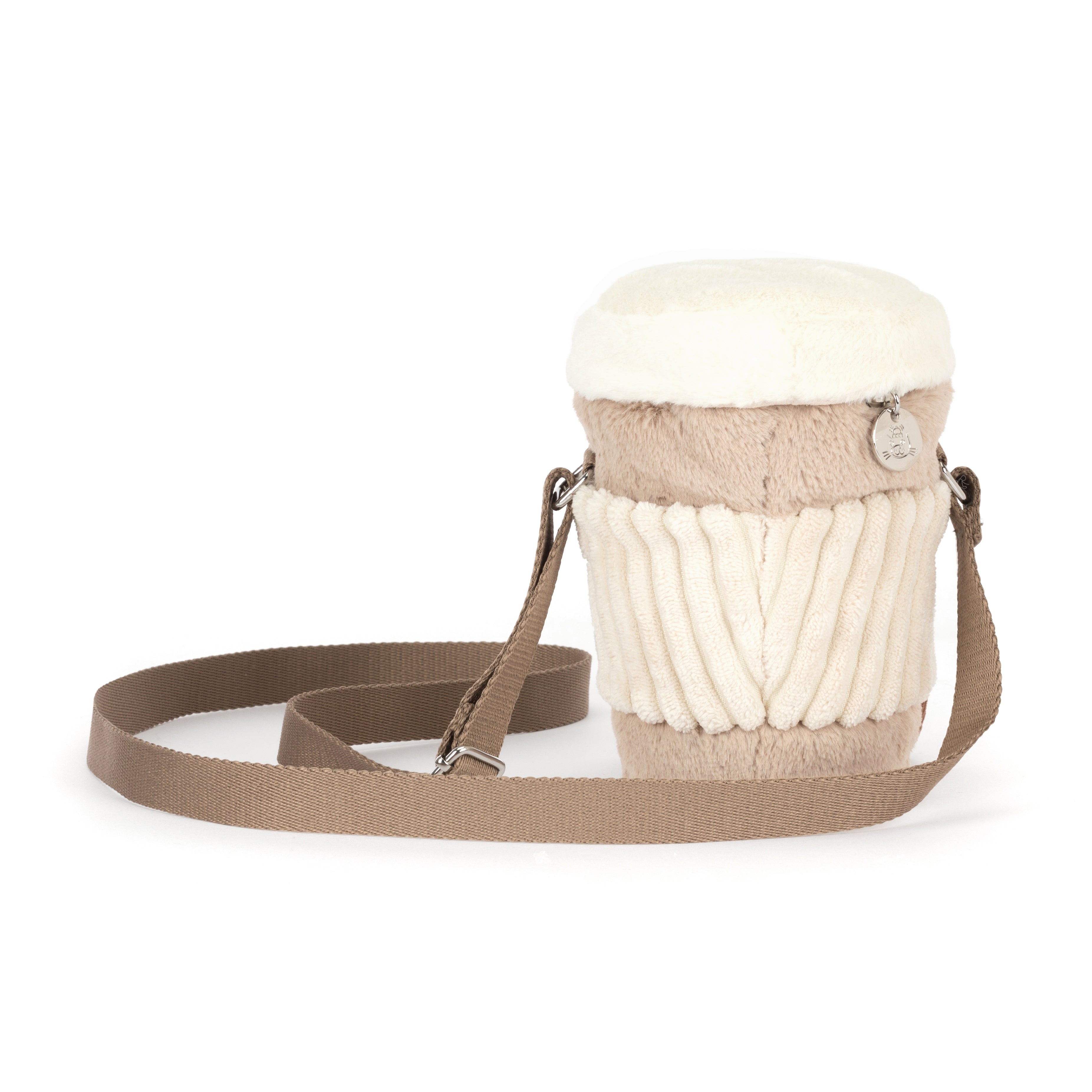 Amuseables Perkle Coffee Shoulder Bag | Jellycat, Inc.